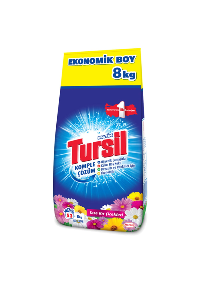 TURSİL MATİK TAZE KIR ÇİÇEĞİ 8 KG